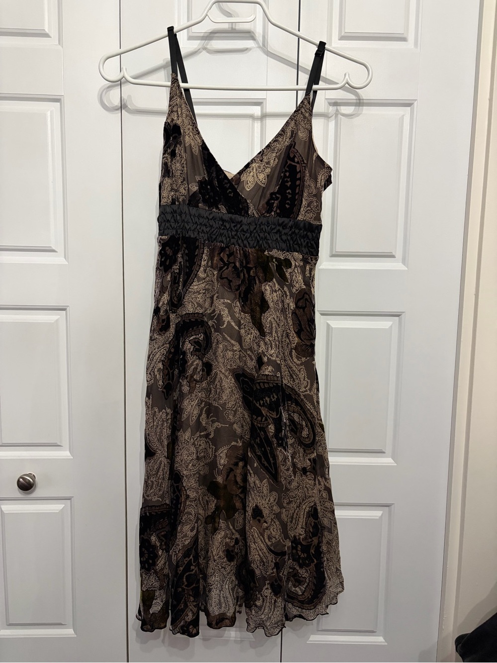 Vintage Y2K Tristan brown mini dress